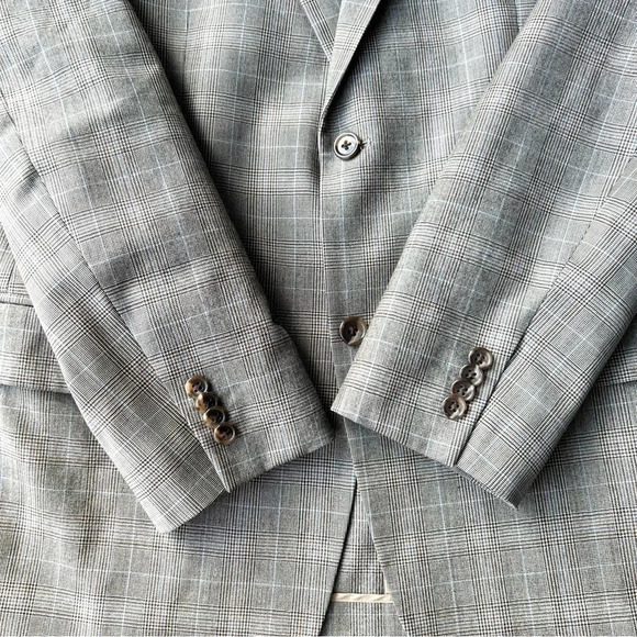 Michael Kors Pure Wool Plaid Sport Coat - Picture 7 of 15